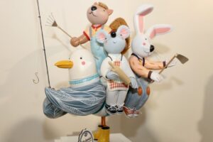 Ninot 2023 de la Falla Exposició-Mícer Mascó-Arévalo Baca